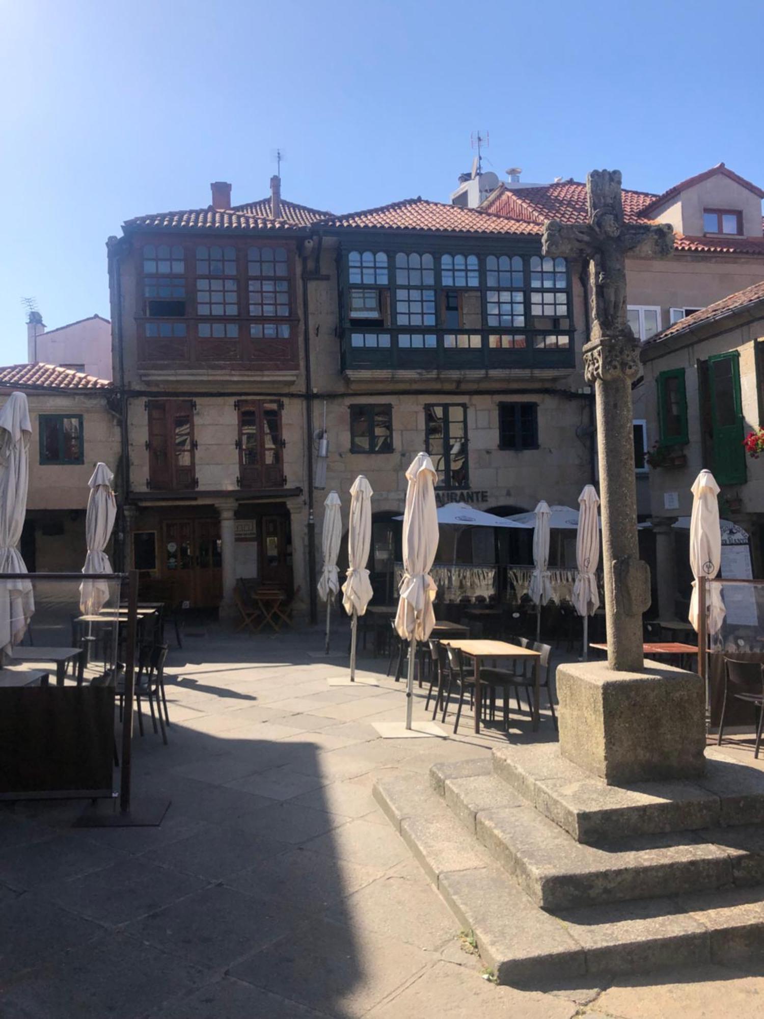 Casa Emblematica Rosarillo Plaza De La Lena Apartment Pontevedra Luaran gambar
